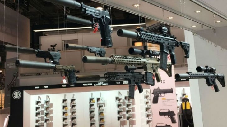 Fabricantes de armas de EU van juntos ante demanda de México