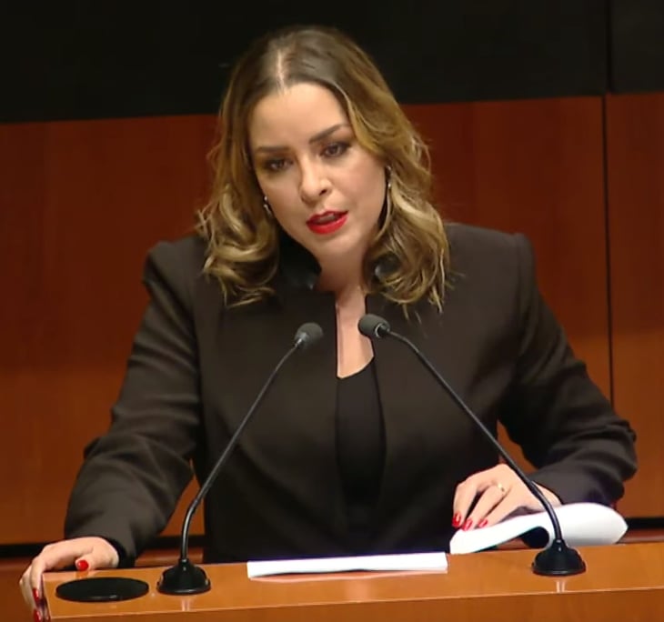 Verónica Martínez es designada como vicepresidenta del Senado