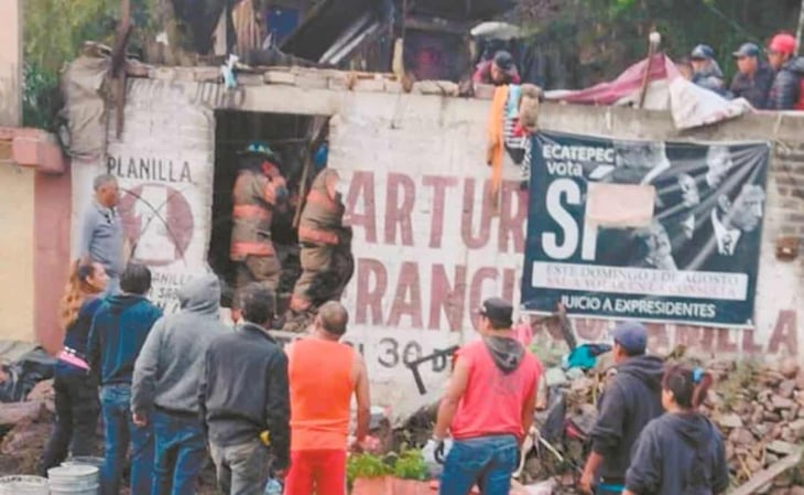 'Pensaba que era lo último', dice hombre rescatado en Ecatepec