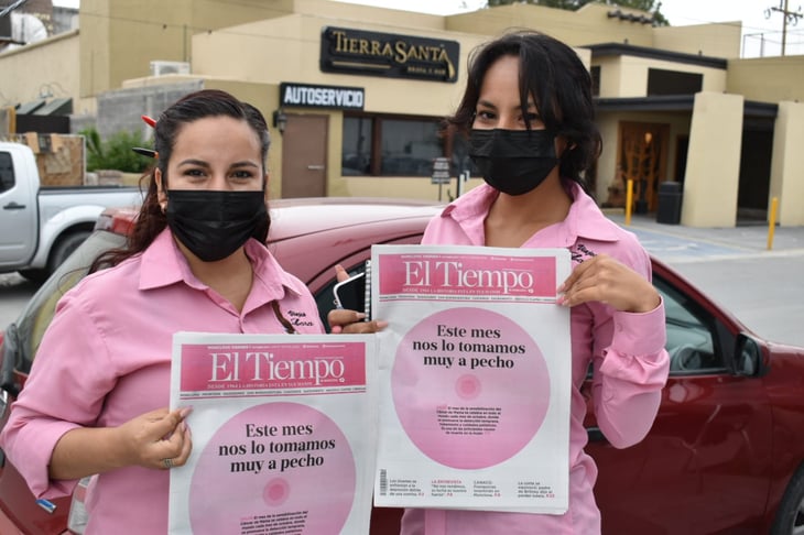 Las mujeres monclovenses se suman a la lucha contra el cáncer de mama