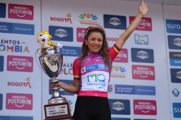 La venezolana Lilibeth Chacón, gran campeona de la Vuelta a Colombia