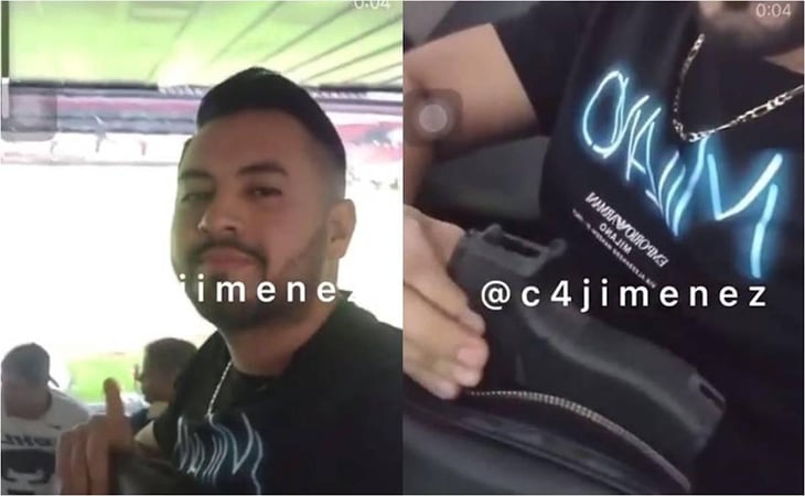 VIDEO: Aficionado metió arma a Estadio Azteca y amenazó con 'matar personas'