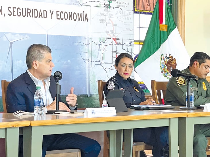 Coahuila y Texas refuerzan migración, seguridad  y economía