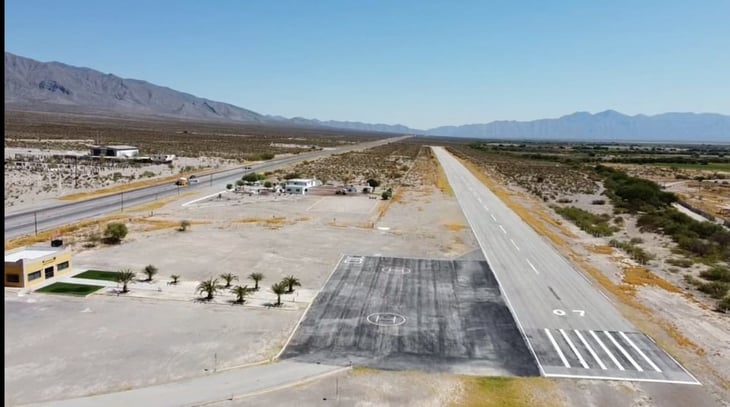 En Cuatro Ciénegas planean ampliación de aeropuerto local para apertura de vuelos comerciales