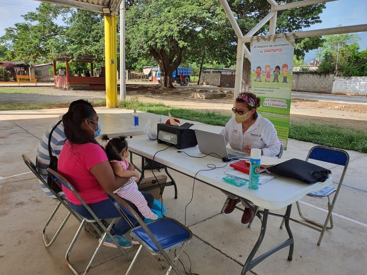 Alistan campaña de registros de nacimientos gratuitos en Oaxaca