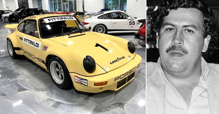 Uno en un millón: el Porsche de Pablo Escobar será puesto en venta