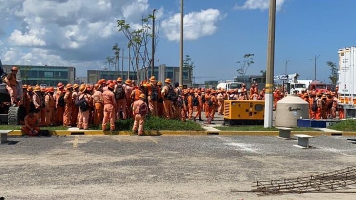 La refinería de Dos Bocas detenida por paro laboral