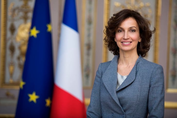 La francesa Audrey Azoulay seguirá como directora de la Unesco hasta 2025