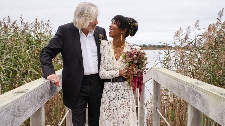 Roger Waters se vuelve a casar a sus 78 años y dijo 'estar feliz'