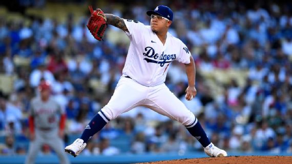 Los Angeles Dodgers: Julio Urías no abrirá el quinto juego contra San Francisco Giants