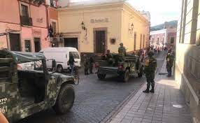 Guardia Nacional, Ejército y policías estatales blindan al Cervantino