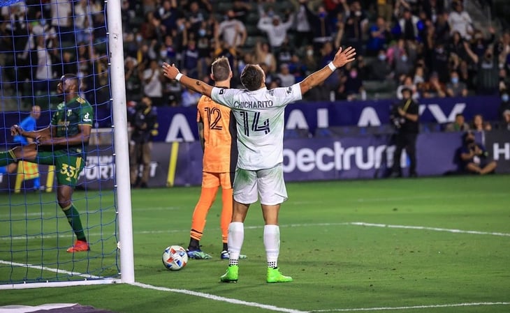 'Chicharito' Hernández anota en el triunfo del LA Galaxy ante Timbers