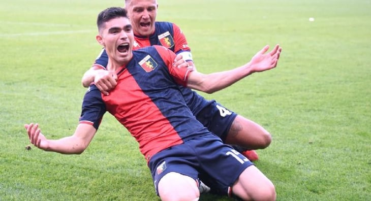 Johan Vásquez debuta con gol y salva de la derrota al Genoa en la Serie A
