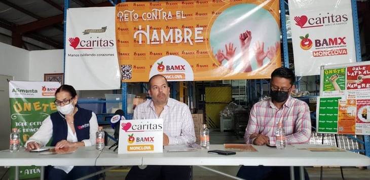 Cáritas presenta el programa 'Reto contra el hambre 2021' en la región siderúrgica