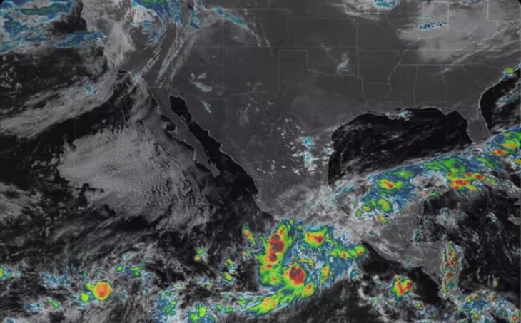 Se forma tormenta tropical 'Rick' frente a costas de Guerrero