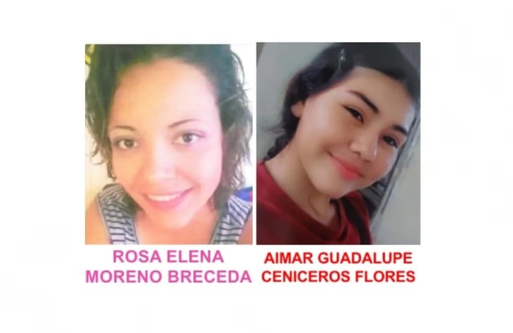 Reportan desaparición de dos mujeres en Sinaloa; una es menor de edad