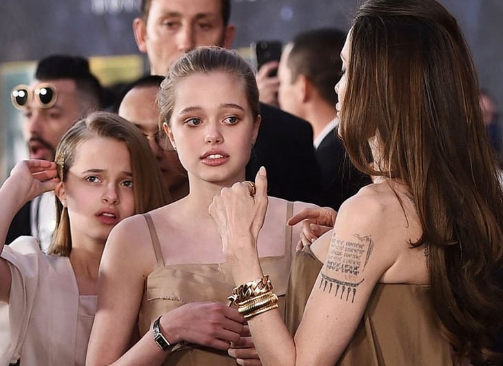 La hija de Angelina y Brad Pitt, Shiloh la nueva sensación de la alfombra roja