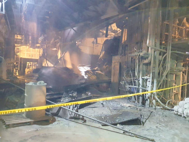 Explosiones registradas en AHMSA deja 11 trabajadores lesionados