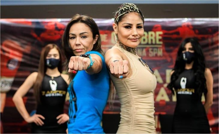 Jackie Nava y Mariana Juárez, listas para la guerra sobre el ring