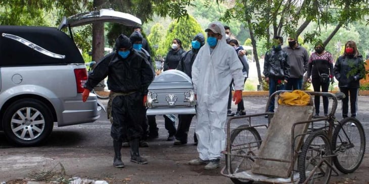 COVID-19: 287 mil 631 las defunciones por coronavirus en México