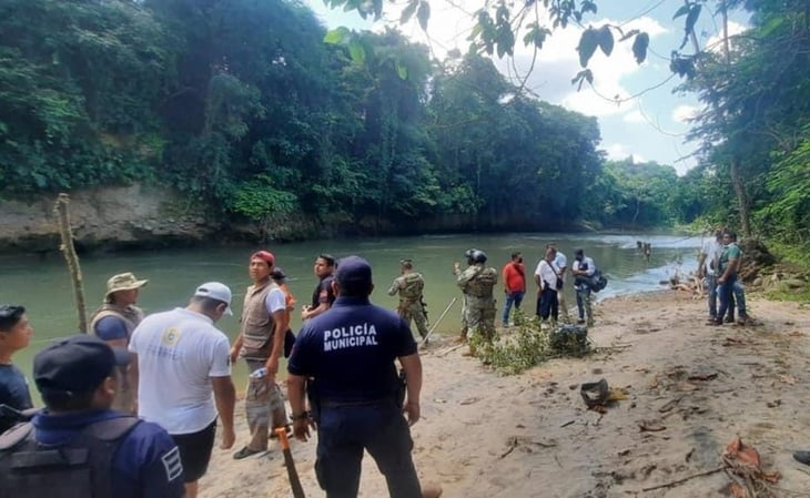 Rescatan cuerpo de niño migrante haitiano ahogado en río de Tapachula