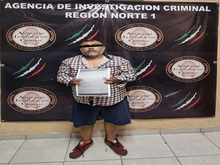 Juez dicta prisión preventiva a El Oso, líder criminal implicado en varios hechos violentos en Piedras Negras