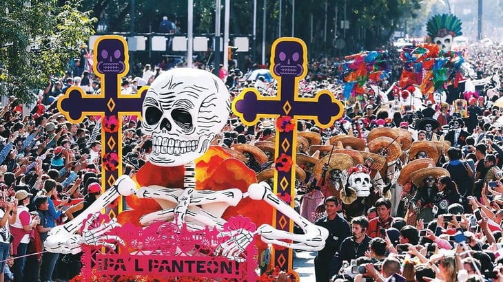 Desfile de Día de Muertos en la CDMX