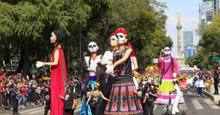 Un millón de personas presenciaron Desfile de Día de Muertos: GCDMX