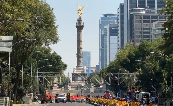 Cierran Paseo de la Reforma para el 'Show Run'