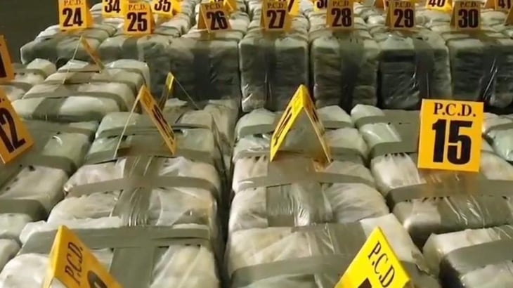 Autoridades de Costa Rica decomisan 2,5 toneladas de cocaína dentro de un contenedor