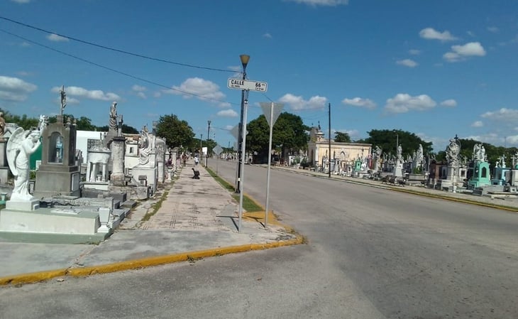 Reportan escasa afluencia en cementerios de Yucatán