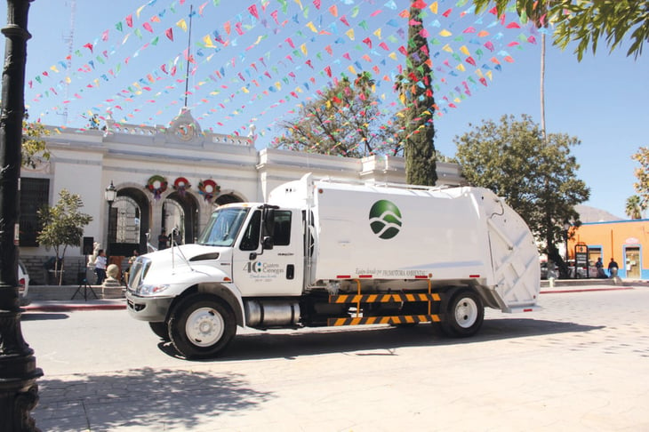 Empresa PASA dona camión recolector de basura a Cuatro Ciénegas