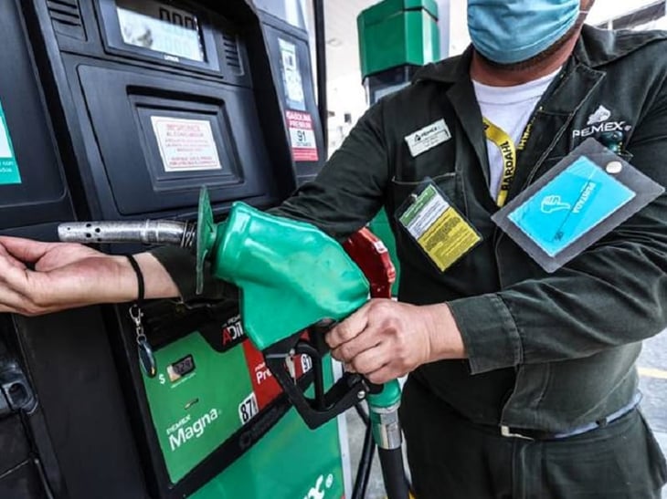 Los precios de la gasolina verde y el diésel bajan en Piedras Negras