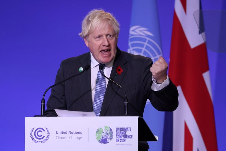 Johnson se muestra 'cautelosamente optimista' sobre el éxito de la COP26
