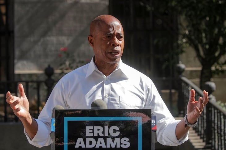 El demócrata Eric Adams arrolla en las elecciones a la Alcaldía de Nueva York
