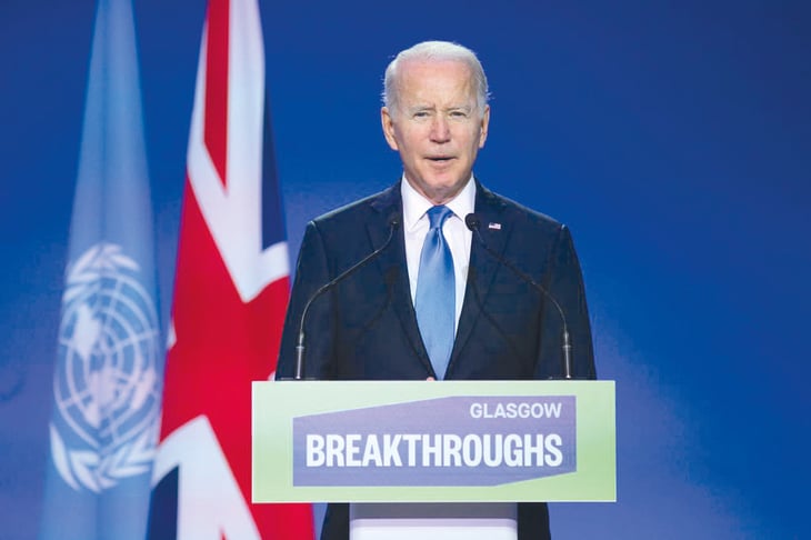 Joe Biden: 'Es un gran error de China no venir a la COP26'; también critió a rusia y arabia