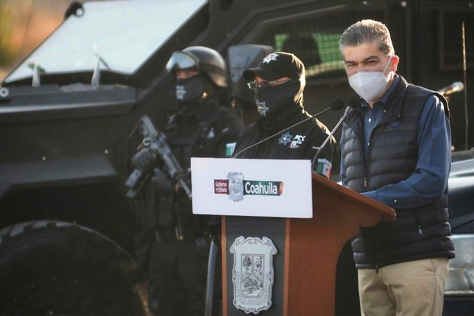 Miguel Riquelme reconoce a Policía de Coahuila y lamenta muerte de agente en enfrentamiento