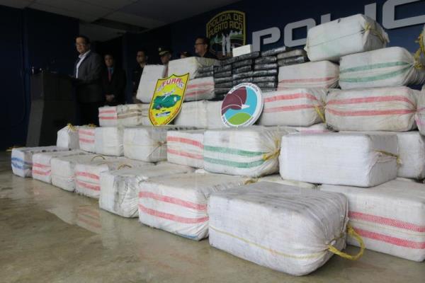 Estados Unidos incauta en Puerto Rico un alijo de cocaína de 3.7 millones de dólares