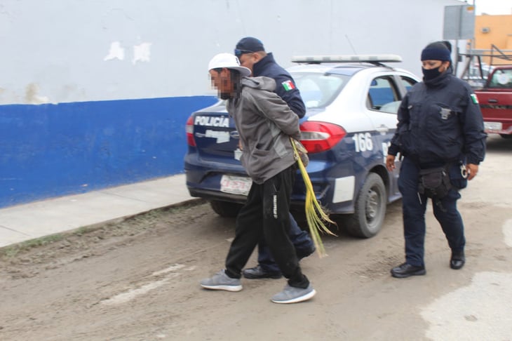 Por agredir a socorristas sujeto para dentro de las celdas municipales de Monclova