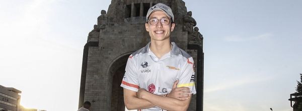 Andrik Dimayuga, ansioso de correr en el Autódromo Hermanos Rodríguez