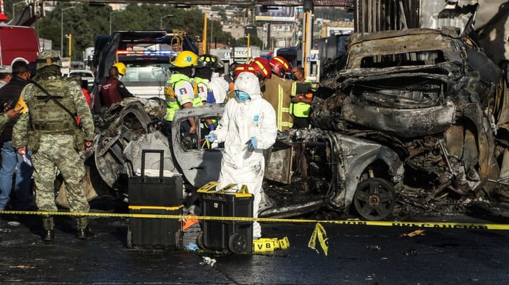 Aumenta a 19 el número de muertos por accidente en la autopista México-Puebla