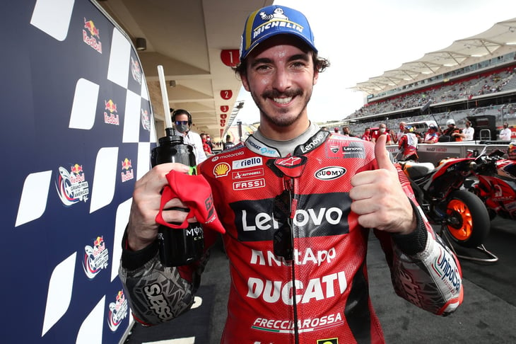 'Pecco' Bagnaia dice sentir que es su 'mejor fin de semana en MotoGP'