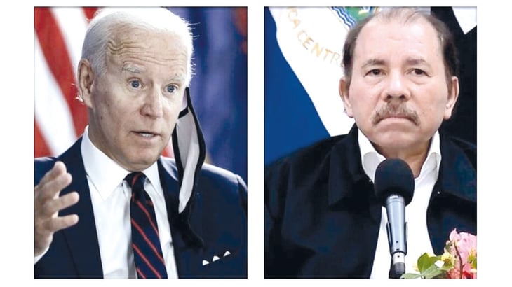 Joe Biden amenaza con tomar medidas contra Nicaragua 