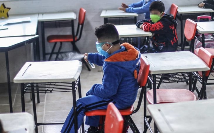 AMLO: 'En regreso a clases, 55 mil 701 menores se han contagiado por COVID-19'