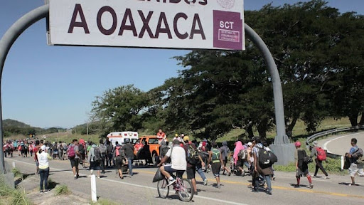 Recorrerá caravana migrante 6 municipios del Istmo de Oaxaca
