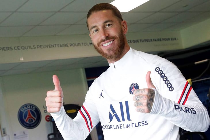 Tras 4 meses sin debutar con el PSG, Ramos vuelve al entrenamiento colectivo