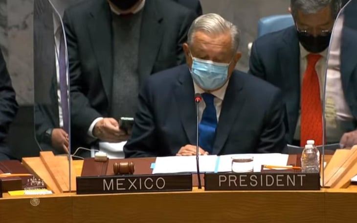 López Obrador propone en la ONU un mecanismo mundial contra la pobreza