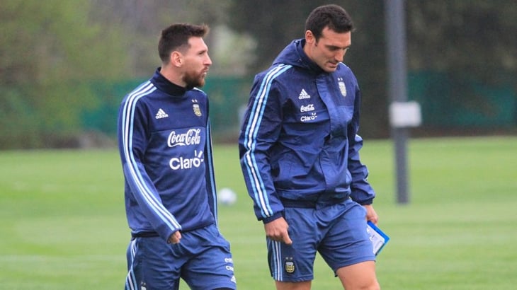 Scaloni dice que Messi está 'a disposición' y Paredes descartado
