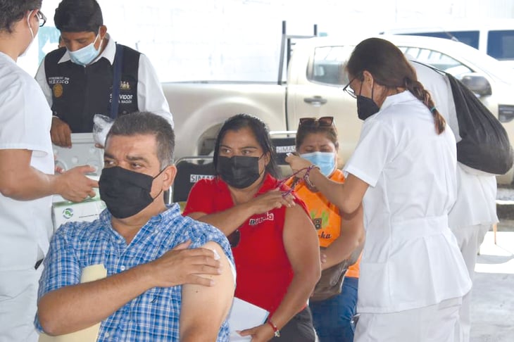 La Región Centro enfrenta un rezago del 32% en vacunación antiCOVID-19
