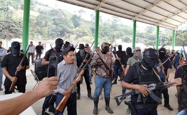 Ejidatarios defenderán su derecho de pertenecer a Chiapas con armas